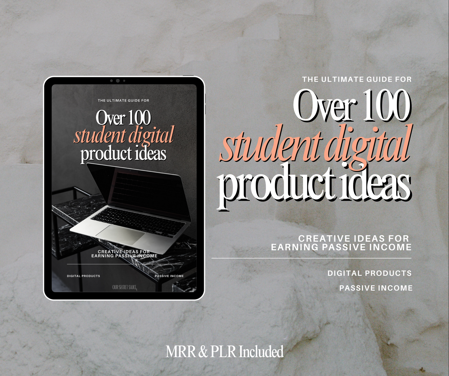 100+ Student Digital Product Ideas with MRR