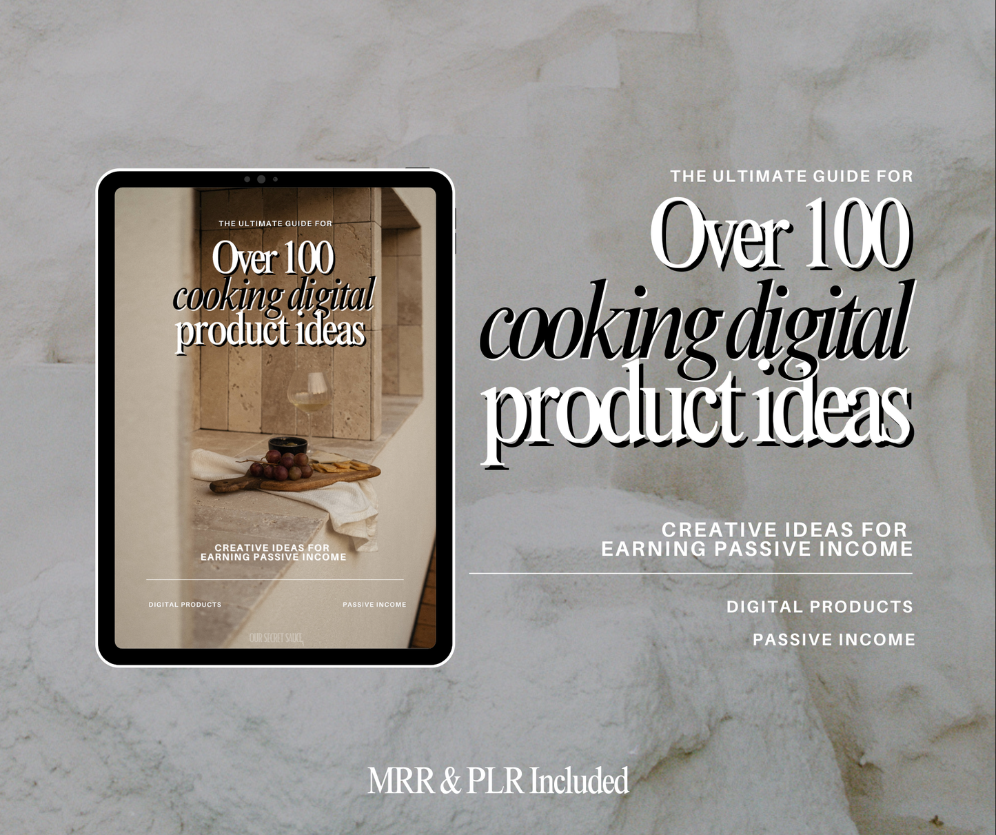 100+ Cooking Digital Product Ideas with MRR