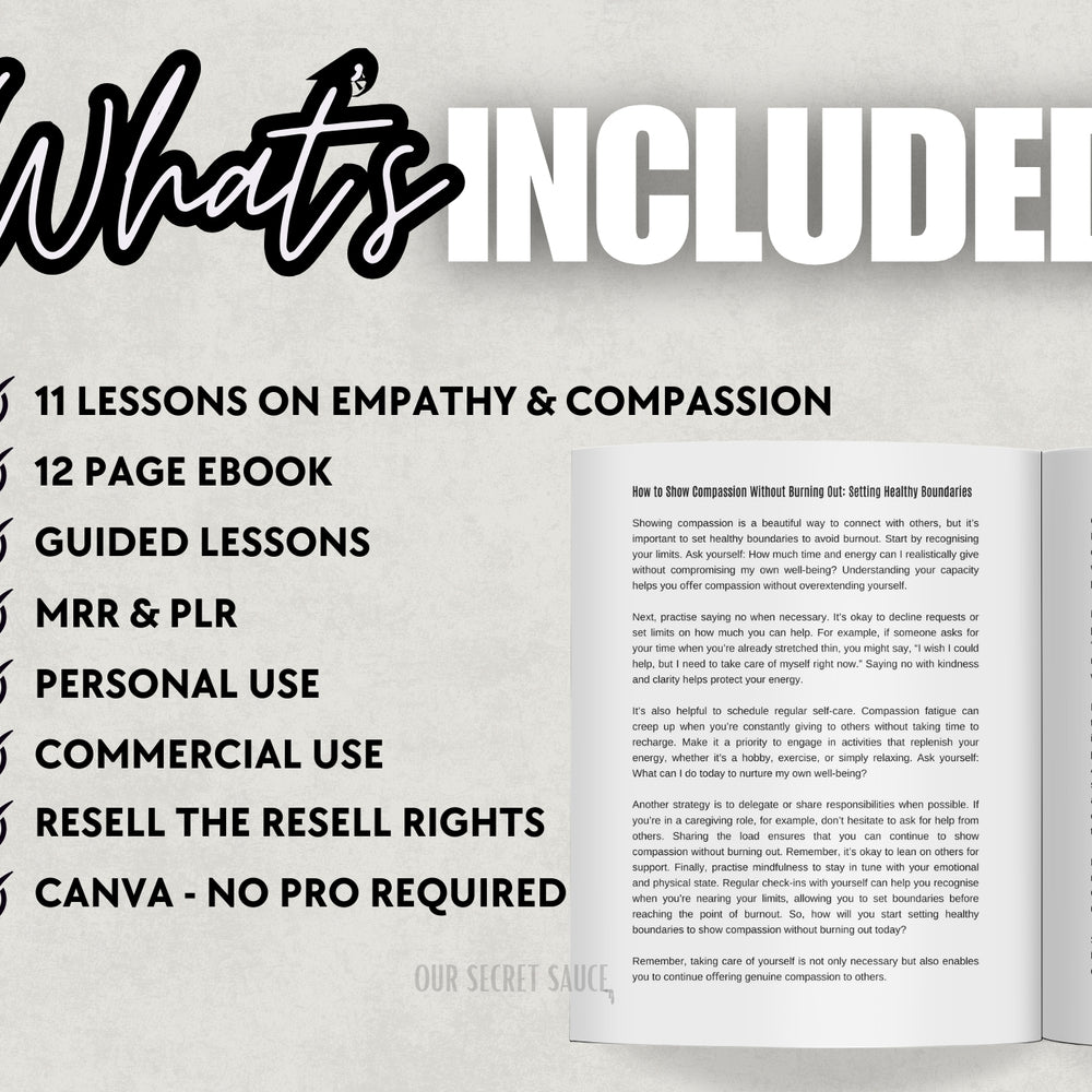 Empathy & Compassion Ebook