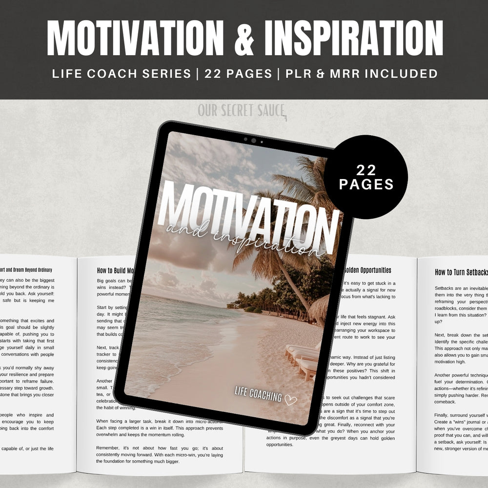 
                      
                        Motivation & Inspiration Ebook
                      
                    