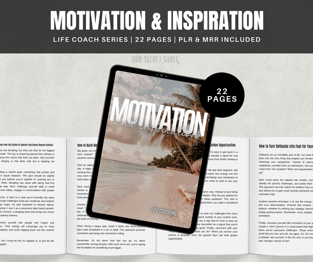 Motivation & Inspiration Ebook