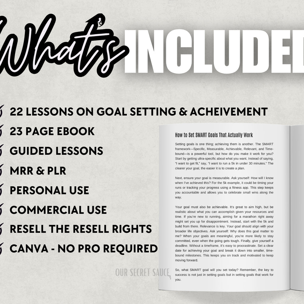 
                      
                        Goal Setting & Achievement Ebook
                      
                    