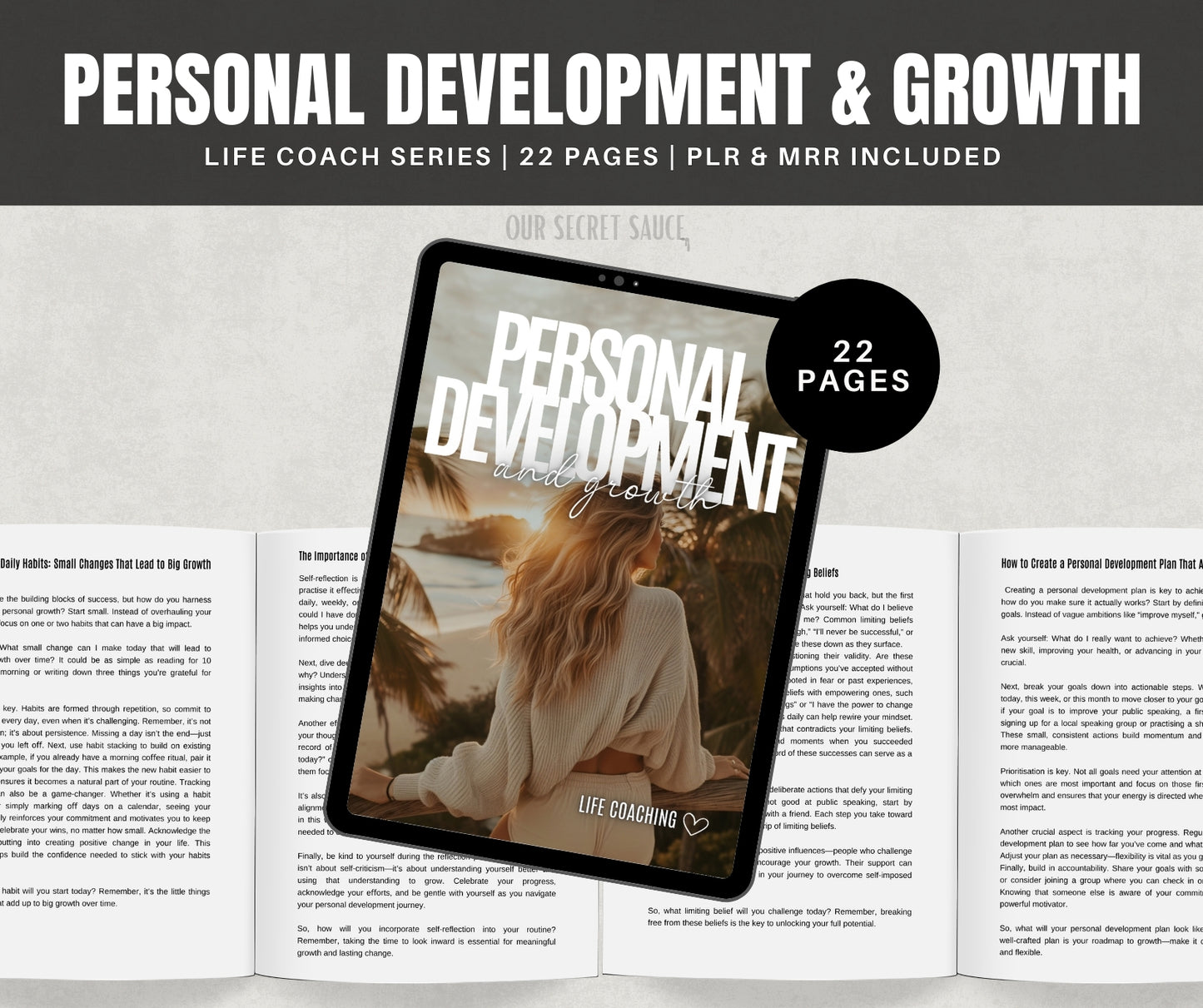 Personal Development & Growth Ebook