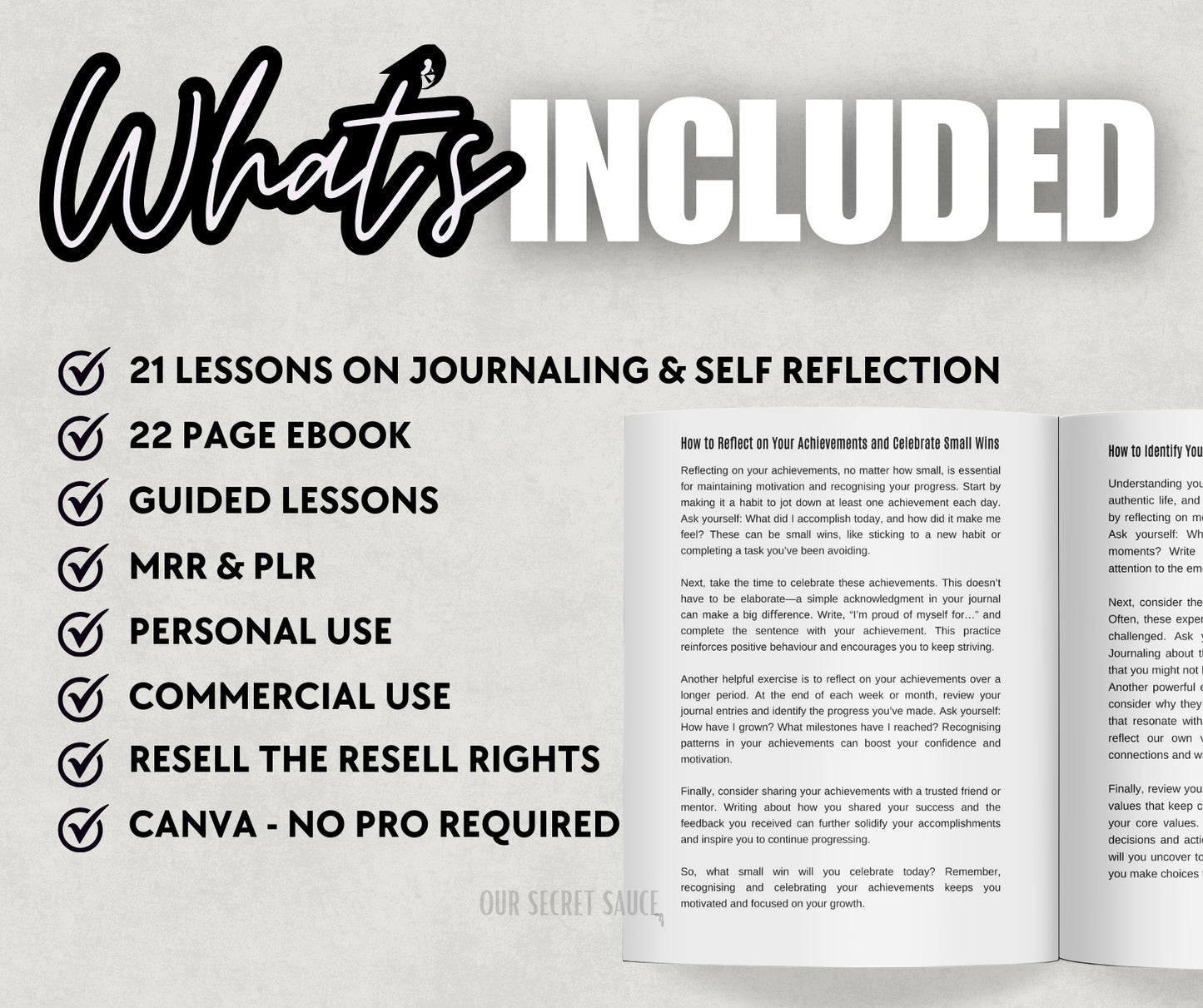 Journaling & Self-Reflection Ebook