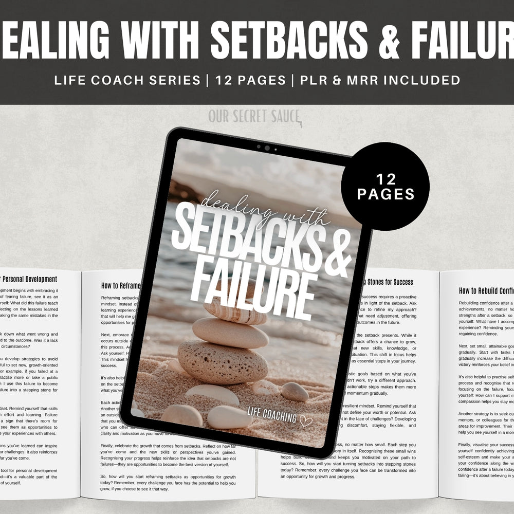 
                      
                        Dealing With Setbacks & Failures Ebook
                      
                    