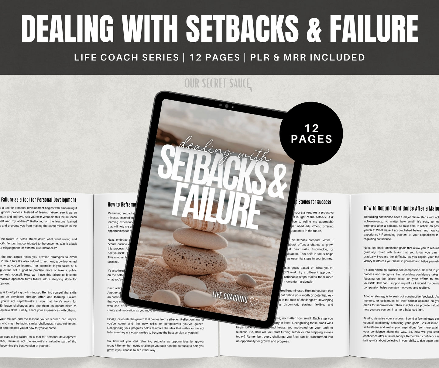 Dealing With Setbacks & Failures Ebook