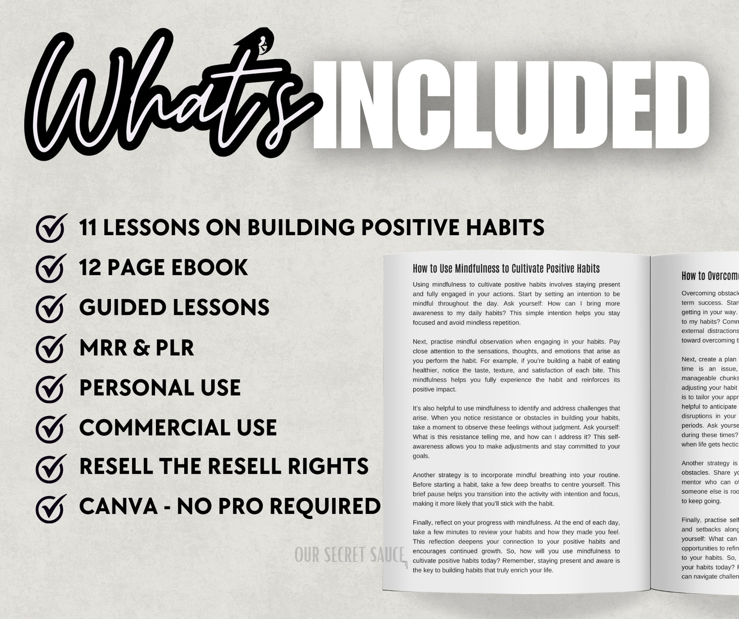 Building Positive Habits Ebook