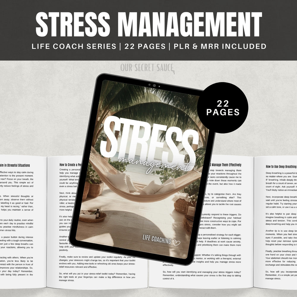 Stress Management Ebook