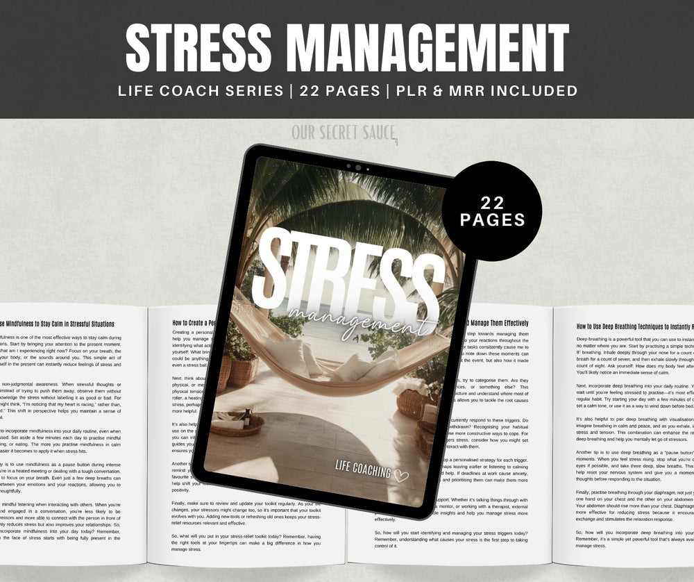 Stress Management Ebook