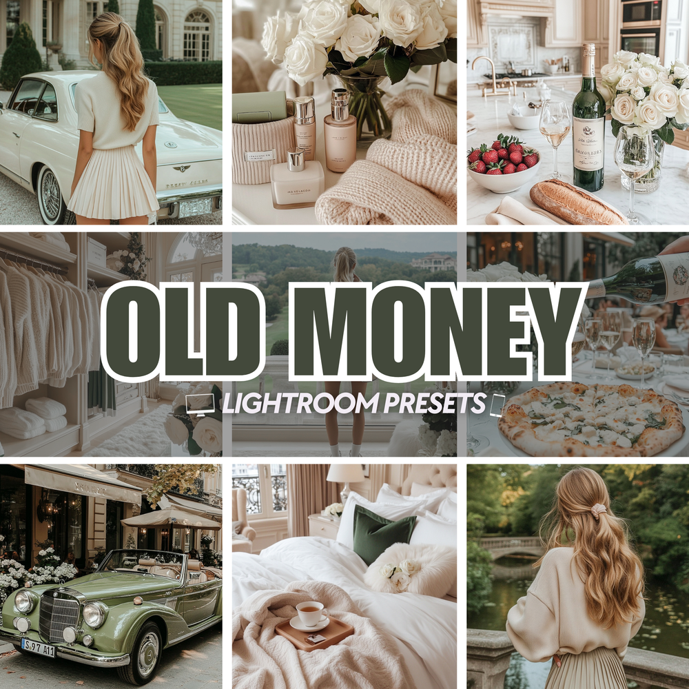 
                      
                        Old Money Lightroom Presets
                      
                    