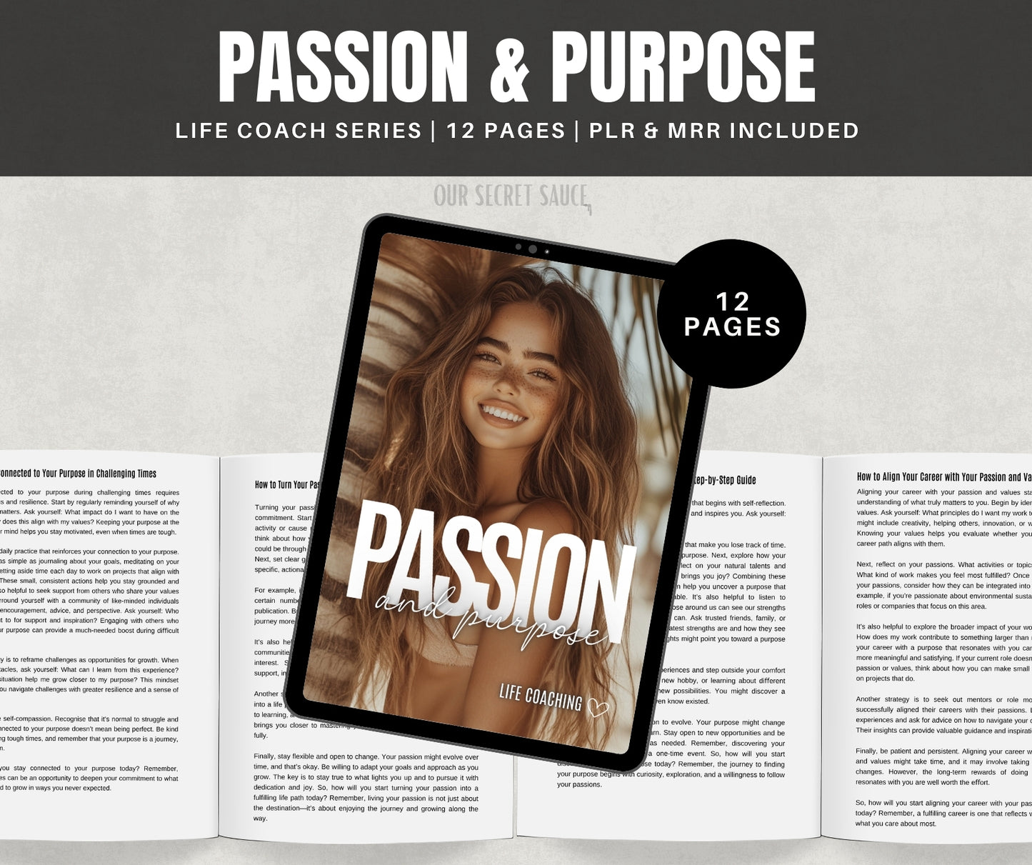 Passion & Purpose Ebook