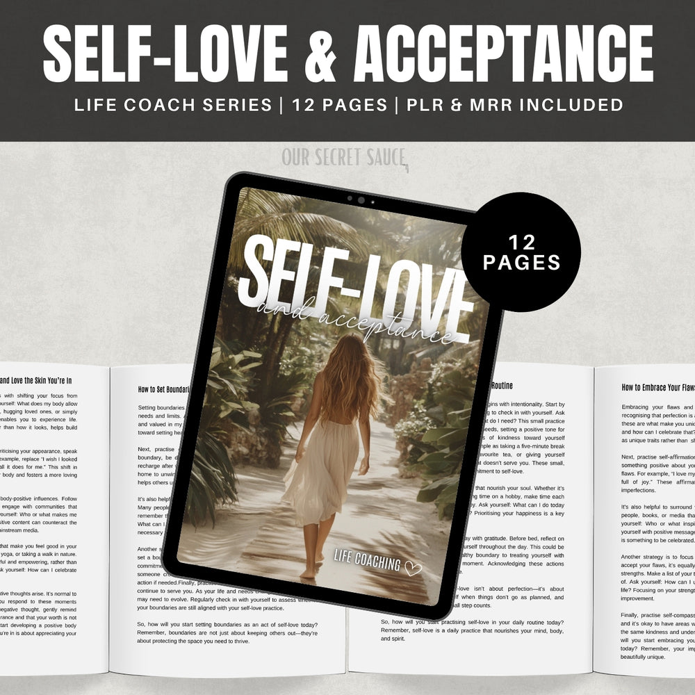 Self-Love & Acceptance Ebook