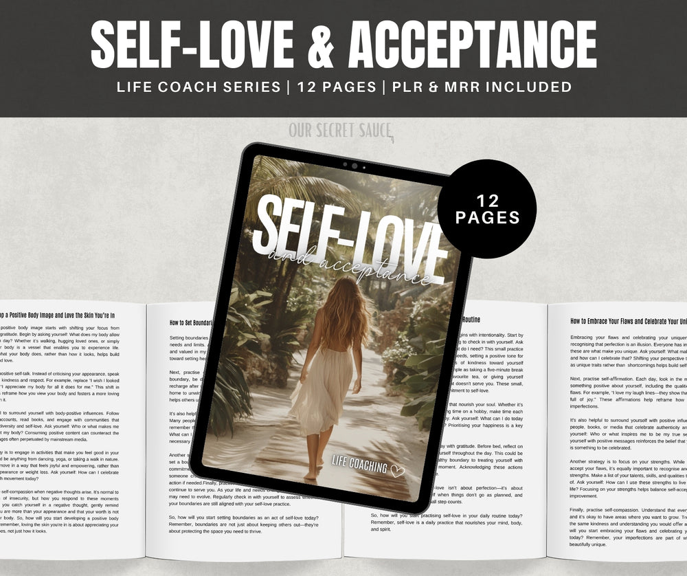 Self-Love & Acceptance Ebook