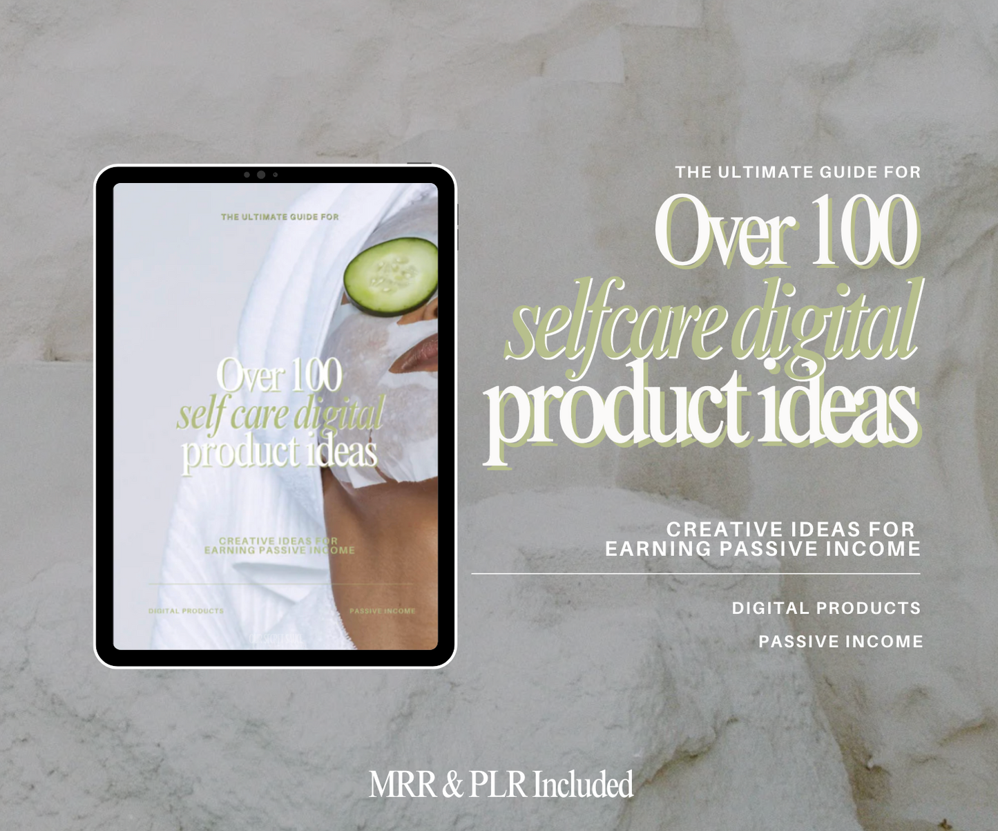 100+ Self Care Digital Product Ideas with MRR